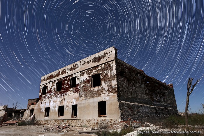 FOTOESCAPE ESTRELLAS EN LAS RUINAS DE EPECUEN - TALLER DE ASTROFOTOGRAFIA